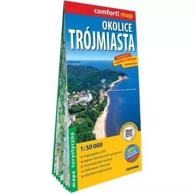 comfort!map Mapa turystyczna Okolice Trjmiasta 1:50 000