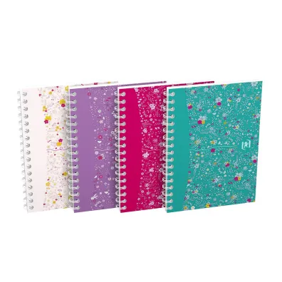 Koonotatnik Oxford Floral A6 90g 50 kartek