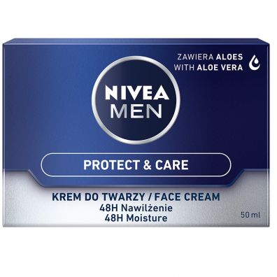 Nivea Men Protect & Care intensywnie nawilżający krem do twarzy 50 ml