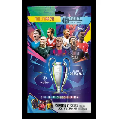 Champions League 2026 S&A - Multipack Topps