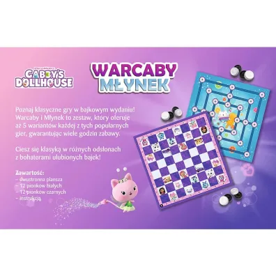 Warcaby M�ynek Koci Domek Gabi Trefl