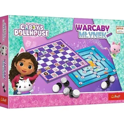 Warcaby M�ynek Koci Domek Gabi Trefl