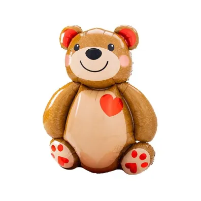 Godan Balon foliowy Mi� z serduszkiem 48x65cm