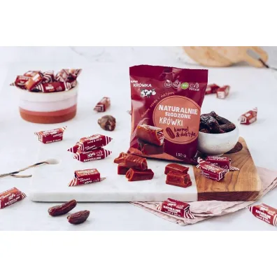 Super Kr�wka Kr�wki s�odzone agaw� i daktylem 150 g Bio