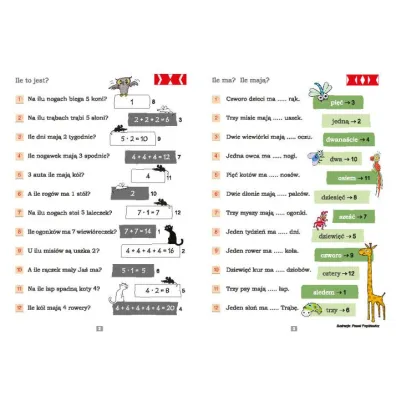 Zadania tekstowe. Cz�� 2. Matematyka na weso�o. Tom 4