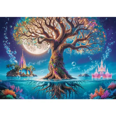 Puzzle 500 el. Tea Time: Magiczne drzewo Trefl