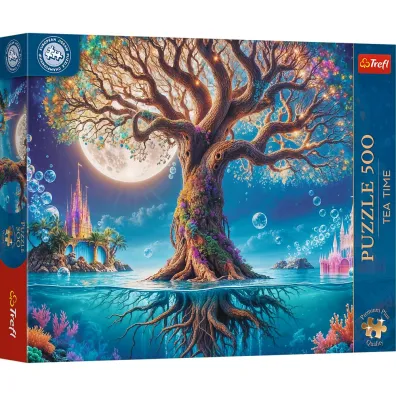 Puzzle 500 el. Tea Time: Magiczne drzewo Trefl