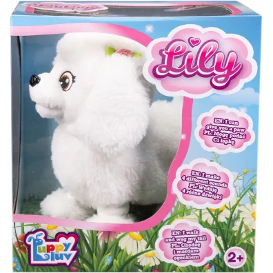 Puppy Luv. Piesek interaktywny. Pudel Lily Tm Toys