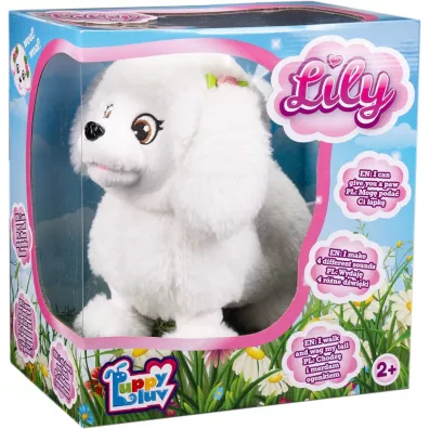 Puppy Luv. Piesek interaktywny. Pudel Lily Tm Toys