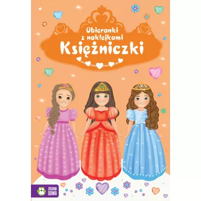 Ubieranki z naklejkami. Ksiniczki