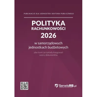 Polityka rachunkowo�ci 2026 w samorz�dowych jednostkach bud�etowych - Barbara Jarosz, Marta  Banach