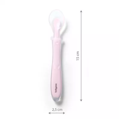 Babyono Elastyczna silikonowa yeczka