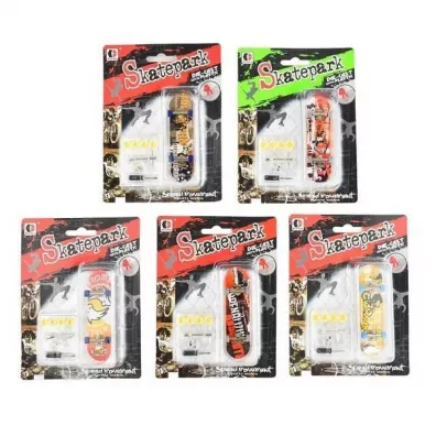 Finger skateboard 9cm MIX Robe