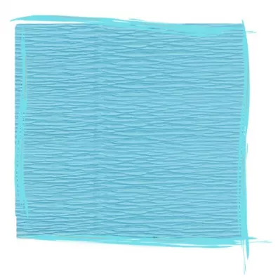 Cartotecnica Rossi Bibua marszczona jasny niebieski 50x250cm
