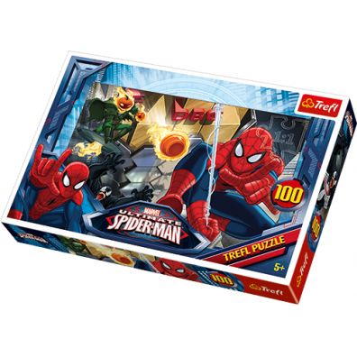 Puzzle 100 el. Spiderman Ucieczka 16259 Trefl