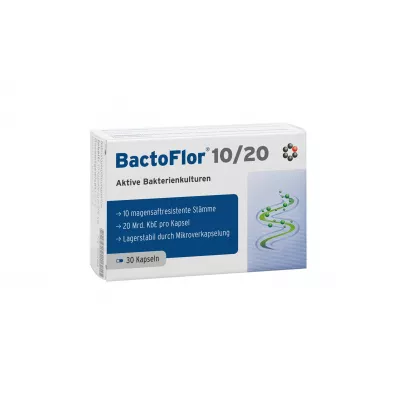 Intercell Pharma Bactoflor 10/20 suplement diety 30 kaps.