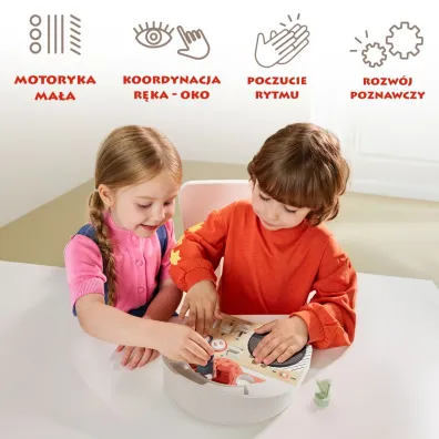 Top Bright Interaktywna konsola muzyczna dla dzieci 18m+