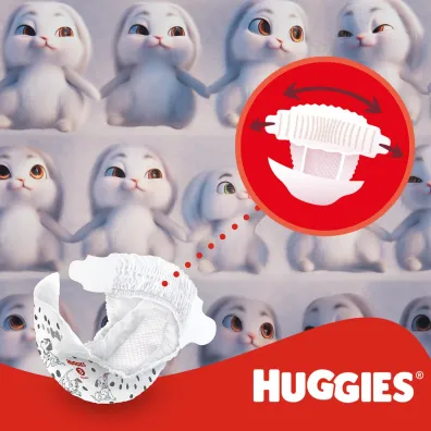 Huggies Pieluchy Little Movers 5 Mega Pack (11-25 kg) 58 szt.