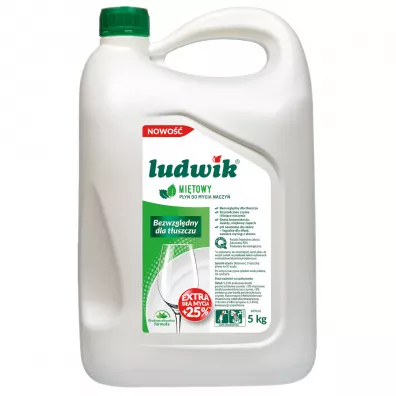 Ludwik P�yn do mycia naczy� mi�towy 5 l