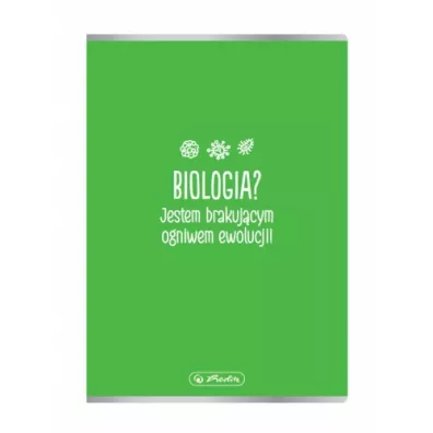 Herlitz Zeszyt A5 Biologia kratka 60 kartek