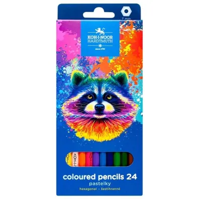Koh-I-Noor Kredki 3554 Szop 24 szt.