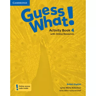 Guess What 4. Activity Book with Online Resources - Lynne Marie Robertson