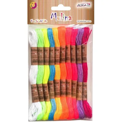 Aliga Mulina 8m 10 kolor�w