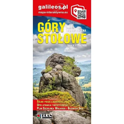 Mapa turystyczna - G�ry Sto�owe 1:30 000
