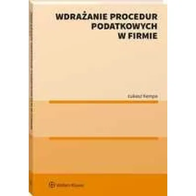 Wdra�anie procedur podatkowych w firmie
