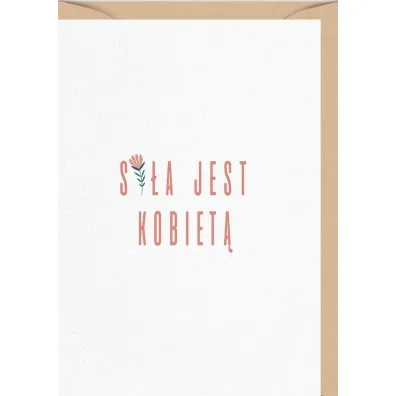 Karnet uniwersalny Dnia Kobiet - Si�a jest kobiet�