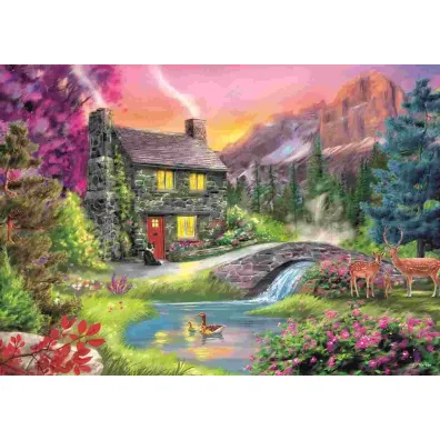 Puzzle 500 el. G�rska sielanka Trefl