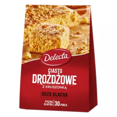 Delecta Dua blacha ciasto drodowe 600 g