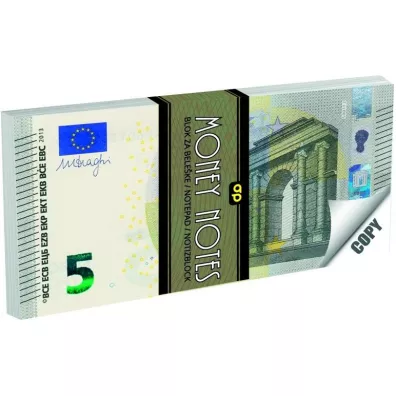 Panta Plast Notes 5 Euro 70 kartek