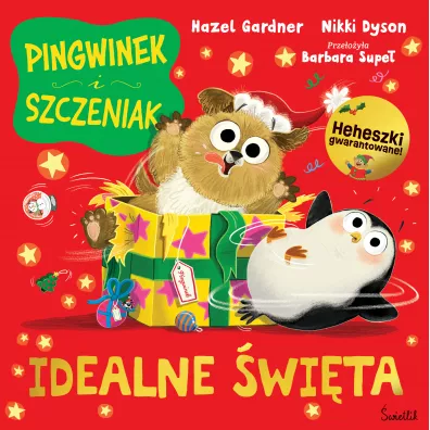 Idealne �wi�ta. Pingwinek i szczeniak