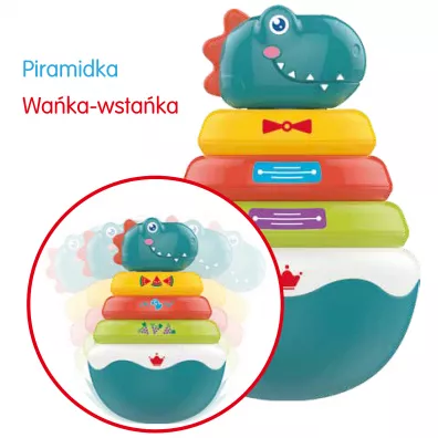 Piramidka Dino Smily Play