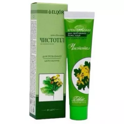 Elixir Krem-balsam z glistnikiem do cery tr�dzikowej 40 ml