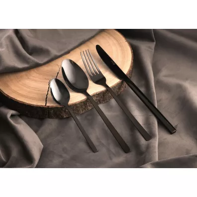 Kulig yka obiadowa Piano Shiny black zawieszka 30855 3 szt.