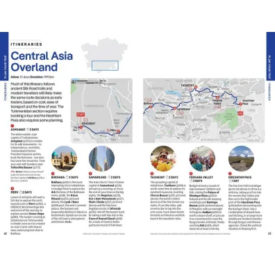 Central Asia. Lonely Planet