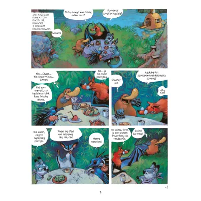 M�j pierwszy komiks 5+ Dziobak Toto w krainie nieba. Dziobak Toto. Tom 6