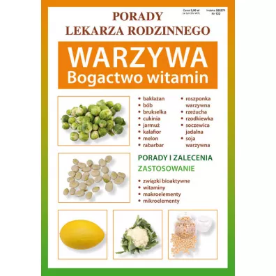 Porady lekarza rodzinnego. Warzywa. Bogactwo witamin - Anna Kubanowska