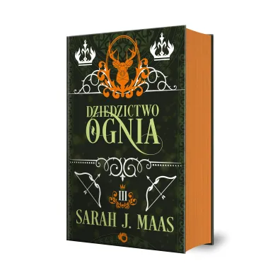 Dziedzictwo ognia. Szklany Tron. Tom 3 - Sarah J. Maas