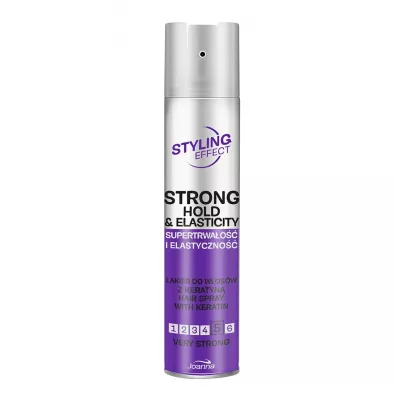 Joanna Styling Effect Lakier do w�os�w z keratyn� Bardzo Mocny 250 ml