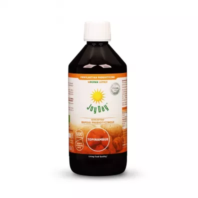 Joy Day Koncentrat napoju probiotycznego topinambur bezglutenowy 500 ml Bio