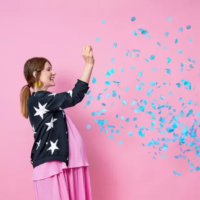 PartyDeco Balon Gender Reveal - Ch�opiec