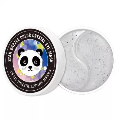 SersanLove Star kolagenowe patki pod oczy z kwasem hialuronowym i naturalnymi ekstraktami Colorful Panda 60 szt.