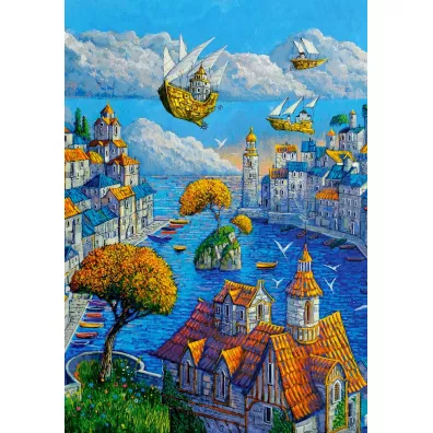 Puzzle 500 el. The Port Roch Urbaniak Castorland