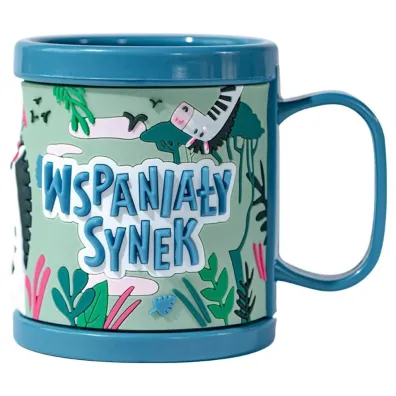 Be-Happy Gifts Kubek dla dziecka 3D Wspania�y Synek