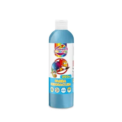 Otocki Farba dekoracyjna metaliczna niebieska 250ml