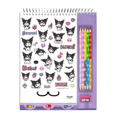 Notatnik z kredekami i temper�wk� Kuromi KU00014