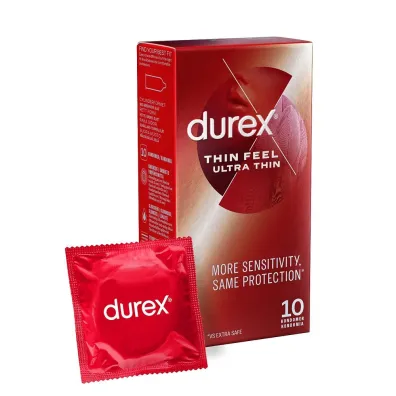Durex Feel Thin Ultra prezerwatywy o cienkiej konstrukcji 10 szt.